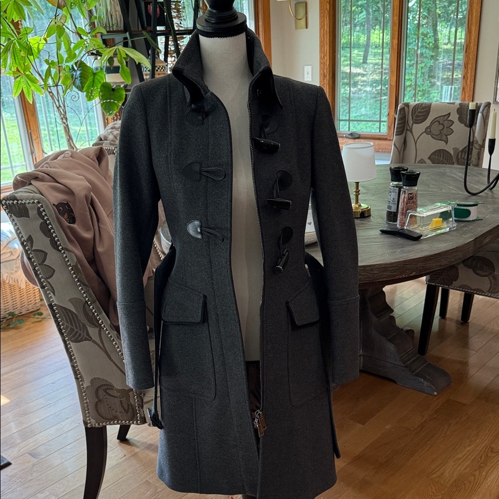 Burberry Dark Gray Trench Coat